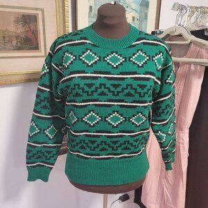 Vintage SKYR Activewear 100% Wool Size Small Skiwear